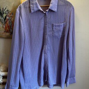 Purple Button up